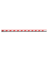 Brazo de barrera para parking Compatible con ZK-PROBG 3060 x Brazo recto telescópico de hasta 6 m Fabricado en acero inoxidable