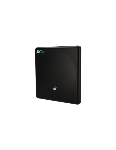 Lector de acceso
Acceso por UHF
Alcance ajustable hasta 18 m
Wiegand 26/34 | USB para configuración
Compatible con controlad