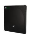 Lector de acceso
Acceso por UHF
Alcance ajustable hasta 18 m
Wiegand 26/34 | USB para configuración
Compatible con controlad