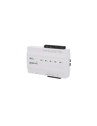 Controladora de acceso Multi-identificación
Facial, huella, tarjeta, QR dinámico o PIN
Comunicación TCP/IP
4 lectores por Wie