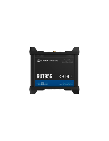 Router Industrial 4G Teltonika | 4 Puertos RJ45 Fast Ethernet, Dual SIM, LTE Cat 4 (150 Mbps), 3 E/S Digitales, RS232, RS485, Wi