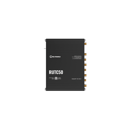 Router Industrial 5G Teltonika | Sub-6GHz SA/NSA, Doble Módem, Dual SIM, Wi-Fi 6, GNSS, 5 Puertos RJ45 Gigabit