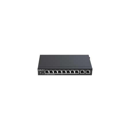 Reyee Router PoE Cloud | 8 Puertos PoE+ (110W) | 9 LAN + 1 WAN | 1500 Mbps | VPN IPSec, L2TP, PPTP, OpenVPN
