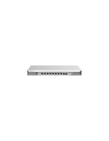 Reyee Router Cloud | 8 Puertos RJ45 + 2 SFP+ 10G | Hasta 7 WAN | Firewall | 4000 Mbps | Recomendado para 1500 Usuarios
