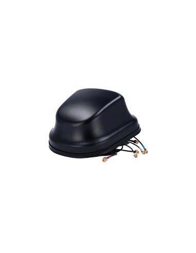 Teltonika Antena 5G Combo LTE/Wi-Fi/GNSS | Montaje en Techo de Vehículo | SMA | IP67 | Cables LMR100 de 3m