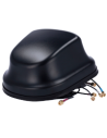 Teltonika Antena 5G Combo LTE/Wi-Fi/GNSS | Montaje en Techo de Vehículo | SMA | IP67 | Cables LMR100 de 3m