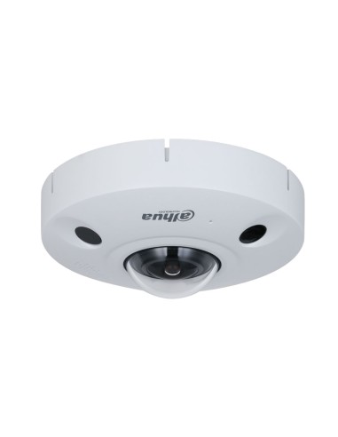 Domo Fisheye IP Dahua WizMind 12MP | Visión 360° | Análisis Inteligente | PoE+