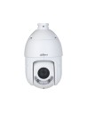 Domo PTZ IP Dahua WizSense con Disuasión Activa | 4MP, Zoom 25X, IR 100m | Detección Facial, SMD, Autotracking | PoE+