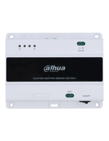 Switch 1 puerto 2-hilos para VTO Dahua, 48Vdc no incluye fuente