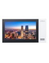 Moniteur intérieur 7" Surface pour interphone vidéo IP PoE SD 6E 1S Alarme Blanc