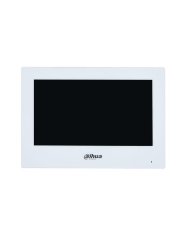 Monitor Interior 7" de Superficie para Videoportero IP WiFi PoE 6E 1S Alarma Blanco
