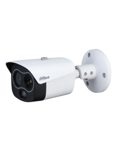 Cámara Térmica IP DUAL 256*192 3.5mm + 4M 4mm IP67 12V PoE