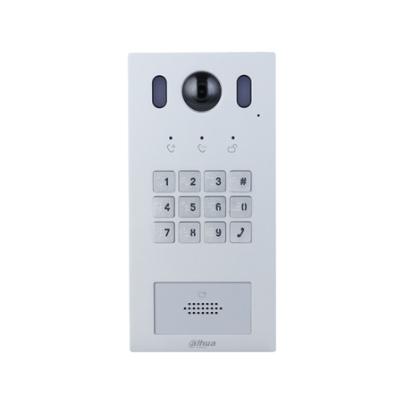 Interphone vidéo IP Villa avec 2 fils pour usage extérieur