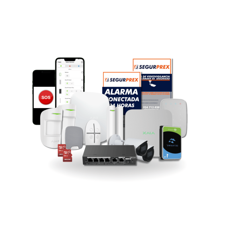 SeguriPlus Kit ideal para tu negocio