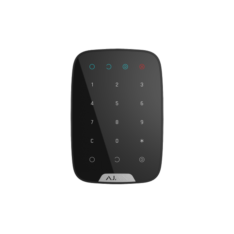 Clavier autonome bidirectionnel noir, certifié de qualité
