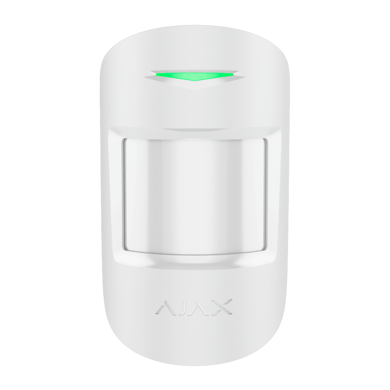 Ajax Superior Detector Volumétrico PIR de Doble Tecnología - Inmunidad a Mascotas