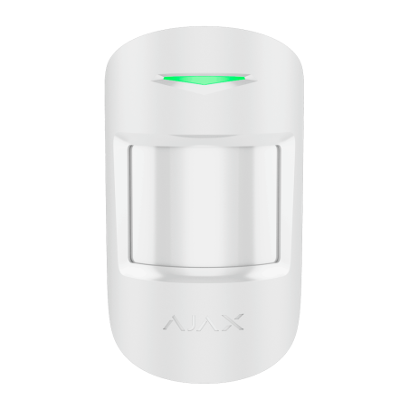 Ajax Superior Detector Volumétrico PIR de Doble Tecnología - Inmunidad a Mascotas