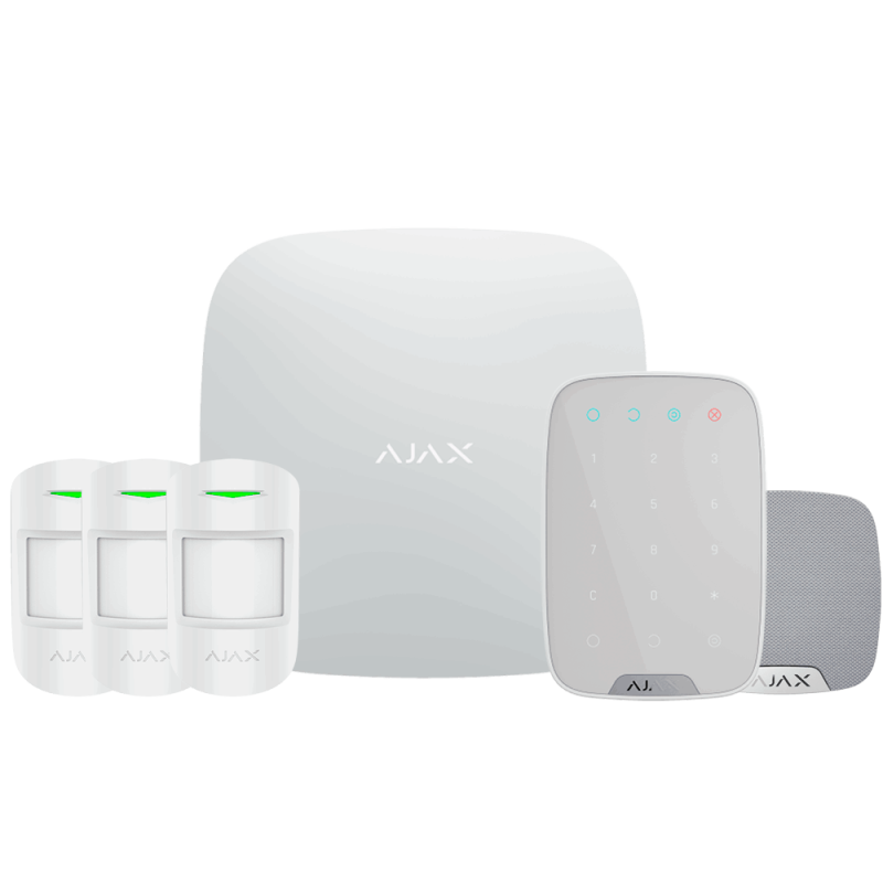 Kit de alarma profesional  Grado 2  Ethernet y GPRS