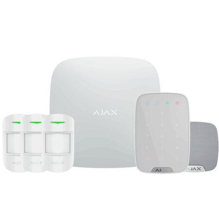 Kit de alarma profesional  Grado 2  Ethernet y GPRS