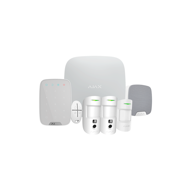 Kit de alarma profesional Grado 2 comunicación Ethernet / dual SIM