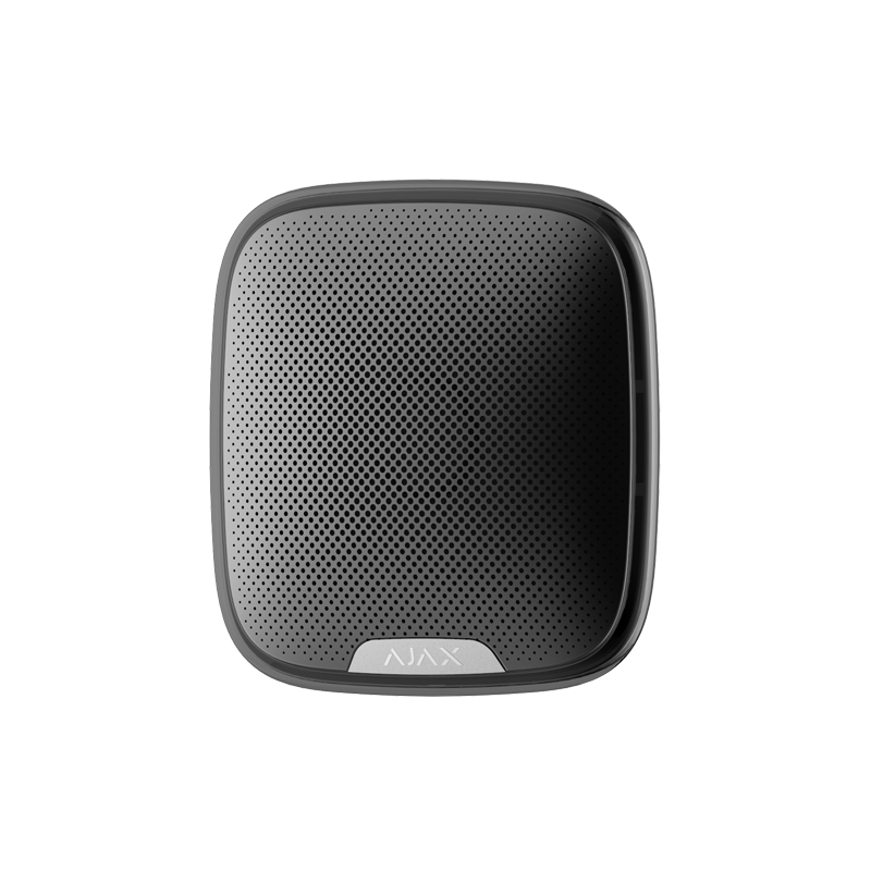 Sirène extérieure sans fil 868 MHz : puissance sonore de 113 dB et haute sécurité