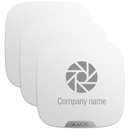 Lot de 10 housses de sirène d'extérieur personnalisables