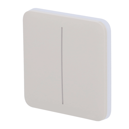 Panel táctil para interruptor de luz doble