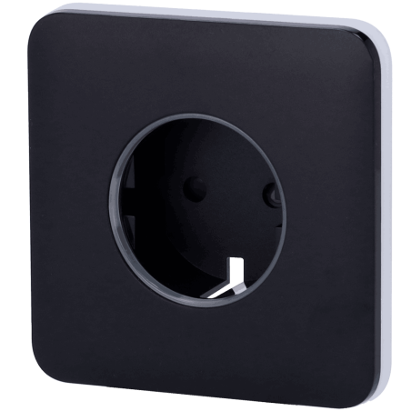 Face avant pour prise intelligente de type F