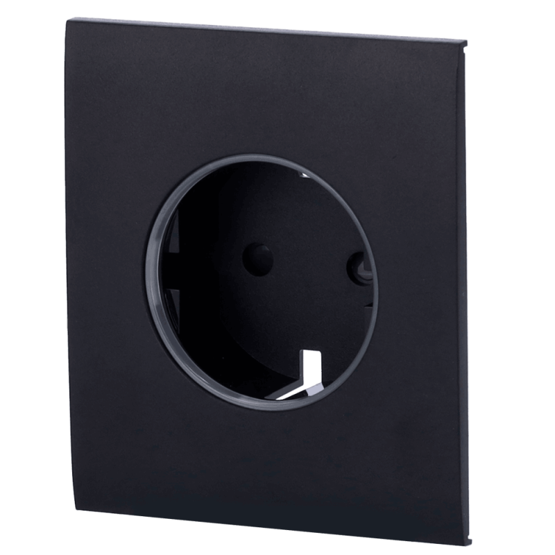 Cache central pour prise intelligente de type F