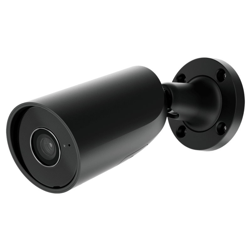 Cámara Bullet Ajax 5 MP | PoE, IA, IR 50 m, MicroSD, Negro, 2.8 mm