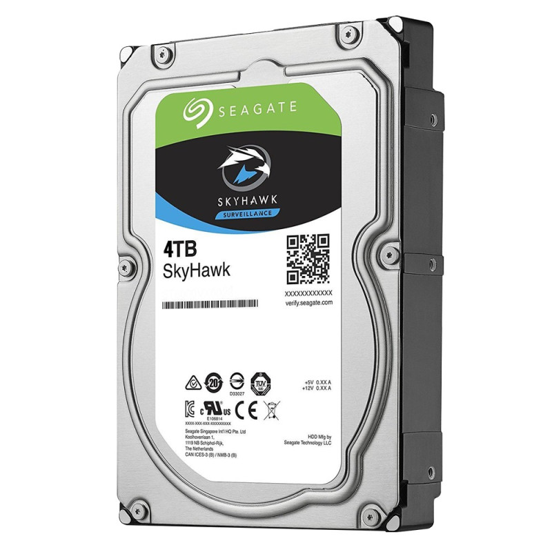 Disque dur Seagate Skyhawk, capacité de 4 To
