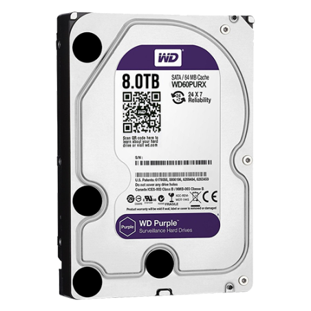 Disque dur Western Digital, capacité de 8 To