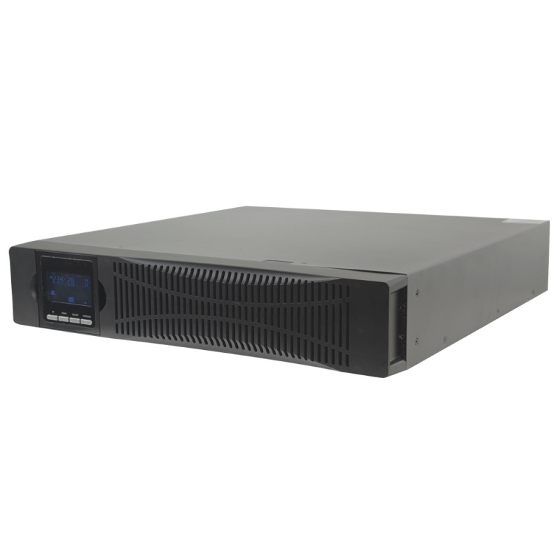 SAI online para instalar en rack o torrePotencia 1500VA/1350W2 salidas SAI/UPS protegidasTiempo de recarga 4h 90%Hot swappable3