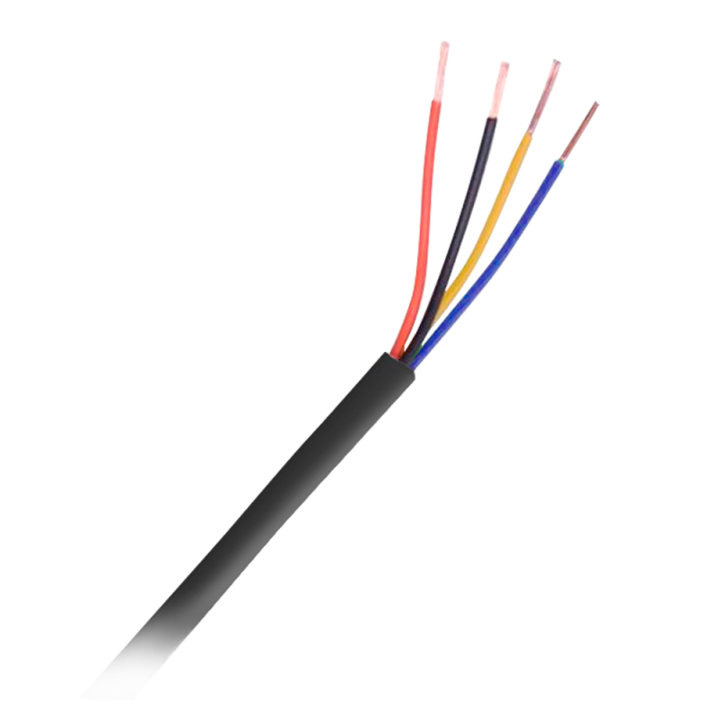 4 conducteurs en cuivre électrolytique flexible, classe 5