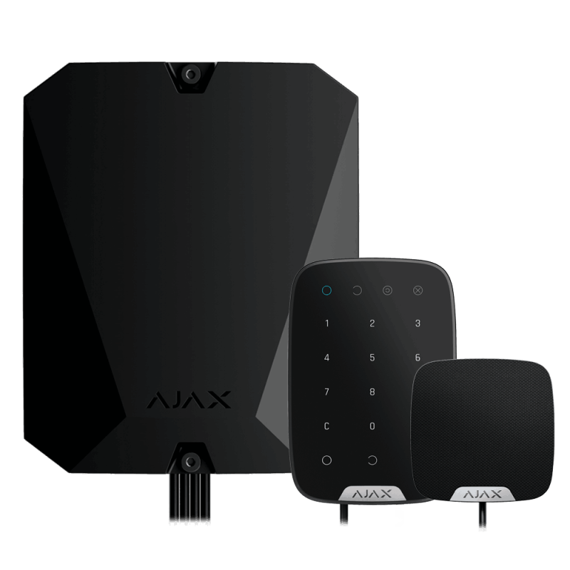 Kit de alarma profesional Certificado Grado 3 Comunicación Ethernet y dual SIM 4G