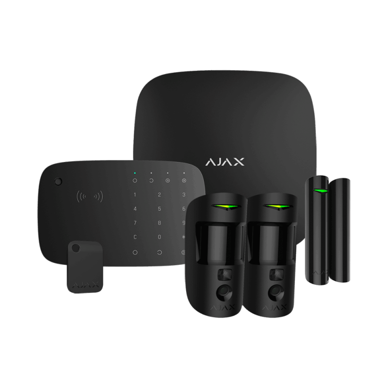 Kit d'alarme professionnel de niveau 2 avec Ethernet et double carte SIM GPRS