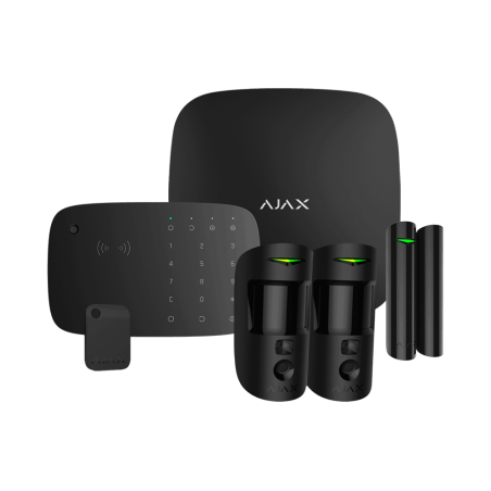 Kit d'alarme professionnel de niveau 2 avec Ethernet et double carte SIM GPRS