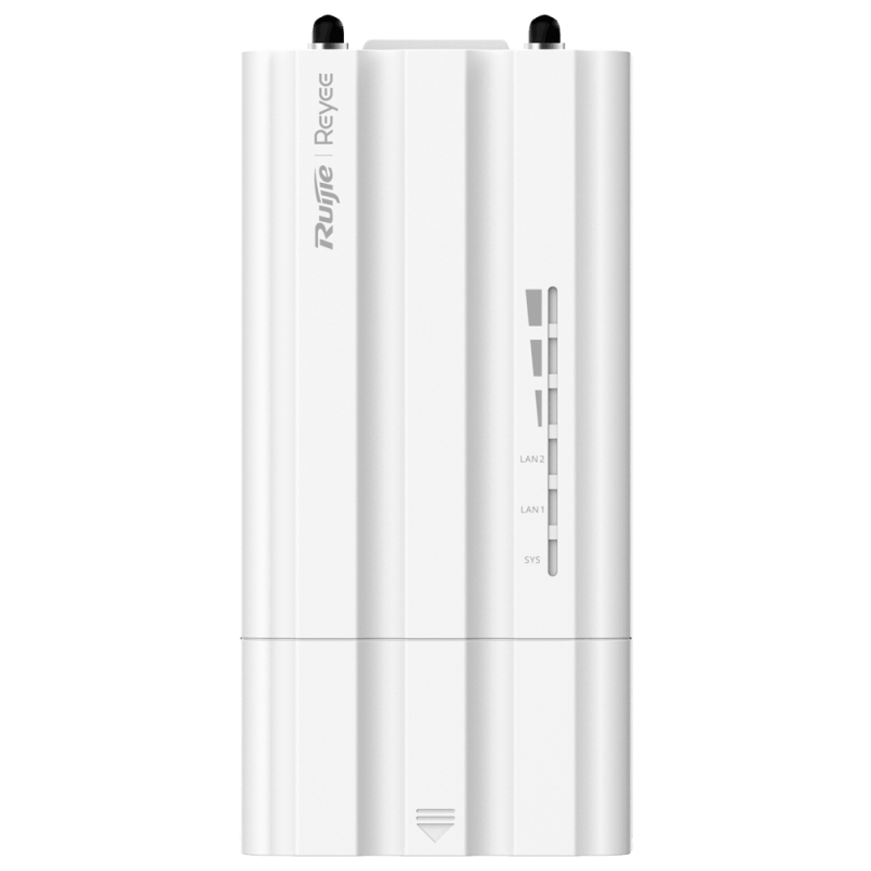 Station de base Reyee pour liaisons radio | 5 GHz | Protocole TDMA | IP55 | Connecteurs SMA pour antenne externe