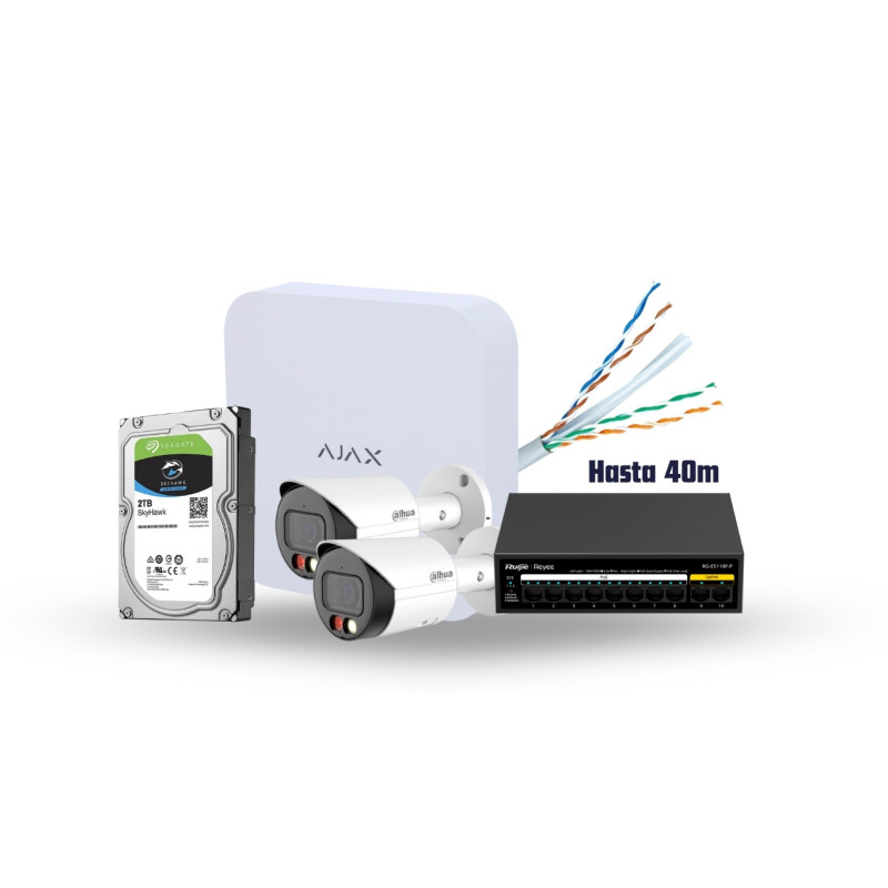 Kit de Videovigilancia Inteligente Segurprex "Smartduo"