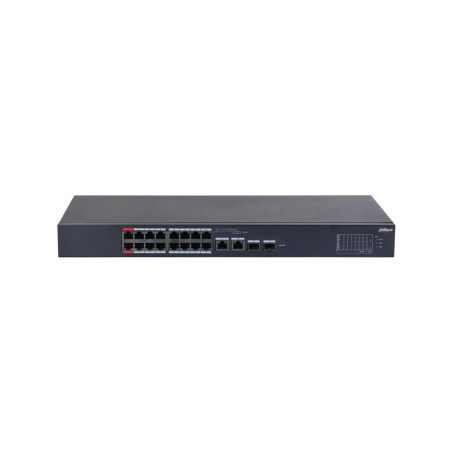 Switch gestionable L2 en la nube de 18 puertos con 16 PoE