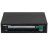 Reyee Switch PoE Sobremesa | 8 Puertos Gigabit PoE+ (120W) + 1 Uplink RJ45 + 1 Uplink SFP | Aislamiento de Puertos | Flow Contro