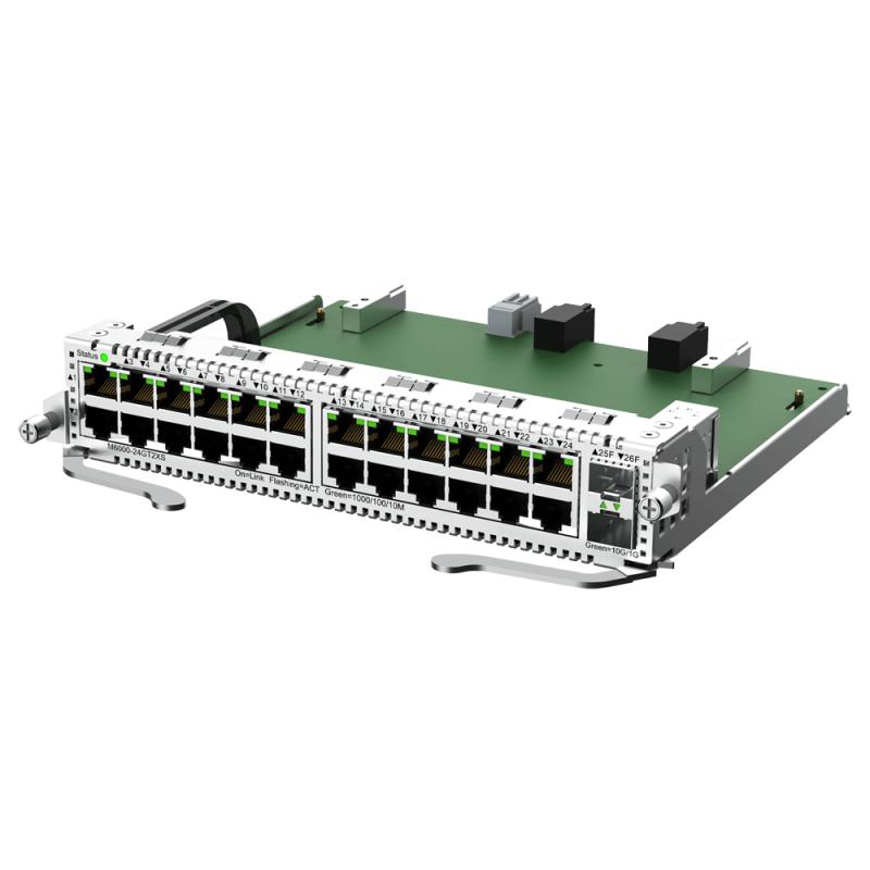 Reyee Tarjeta de Interfaces para Switch Modular | Compatible con RG-NBS6002 | 24 Puertos GE RJ45 + 2 SFP+ 10G | 1 Slot