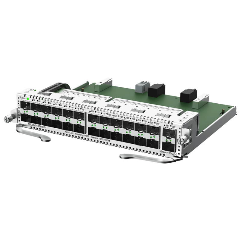 Reyee Tarjeta de Interfaces para Switch Modular | Compatible con RG-NBS6002 | 24 Puertos SFP Gigabit + 2 SFP+ 10G | 1 Slot