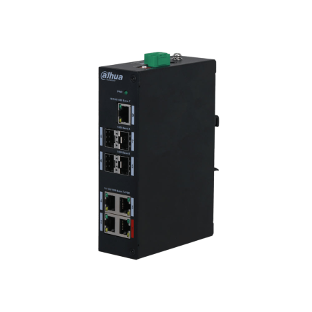 Switch no gestionable de 9 puertos con 4 PoE