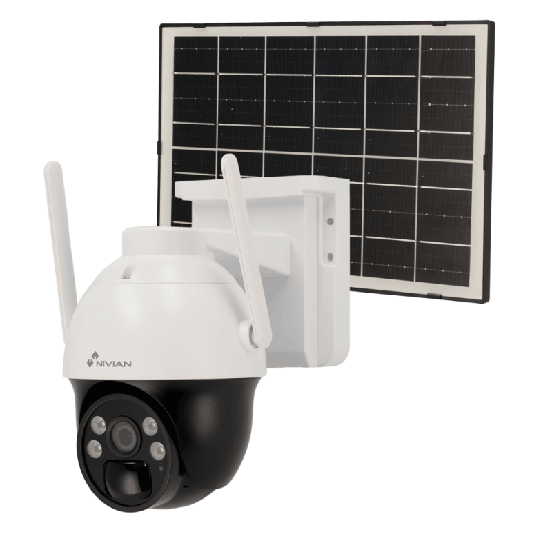 Caméra de sécurité solaire 4G