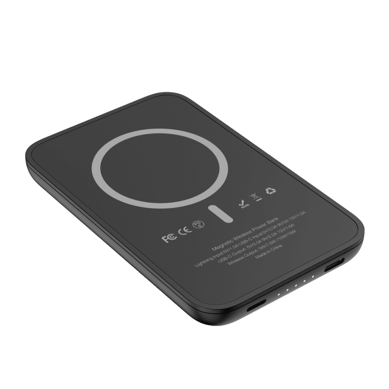 Batterie externe sans fil Veger 5000 mAh avec charge rapide (pas chère)