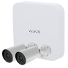 Kit Videovigilancia Ajax 8 Canales + 2 Cámaras 5MP con Visión Nocturna 50m e IA