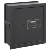 Caja fuerte de acero con fondo regulable y luz LED