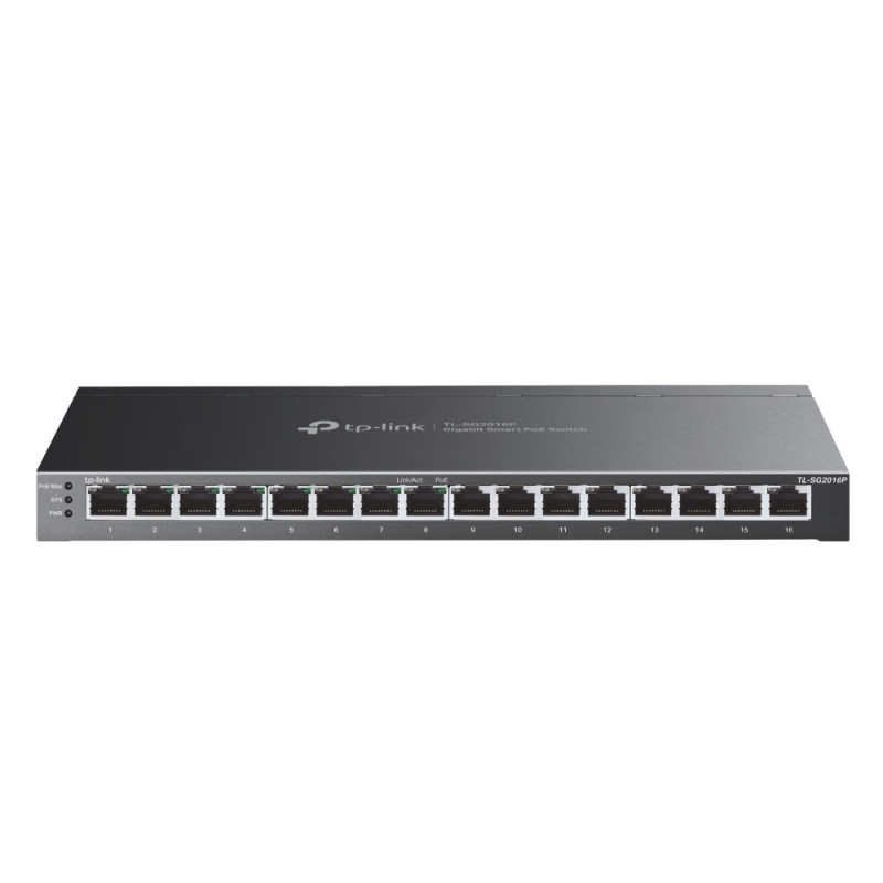 Switch L2+ 16 Puertos (8 PoE+) | Red Gigabit Profesional