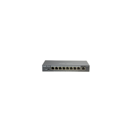 Reyee Switch PoE Cloud Gestionable 8 puertos PoE 802.3af/at + 1 Uplink RJ45
